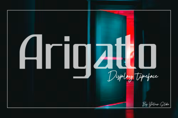 Arigatto: A Futuristic Font for Modern Designers