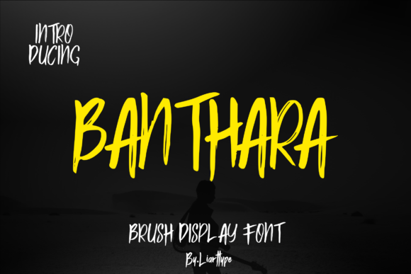 Banthara: A Relaxed Display Font for Creative Projects
