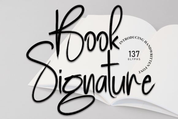 Book Signature: A Timeless Font for Elegant Design