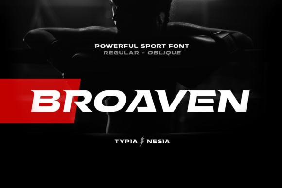 Broaven – The Bold Slab Serif Font for Modern Branding and Design