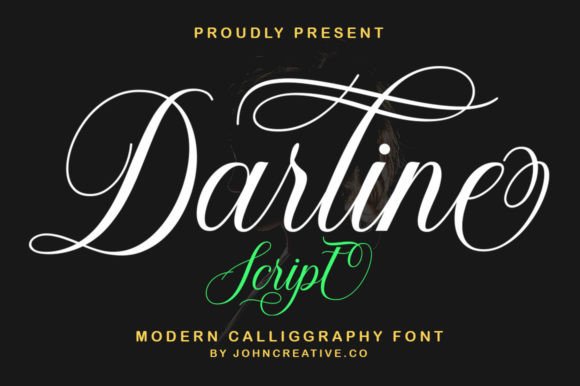 Darline Script: Elegant Handwritten Style