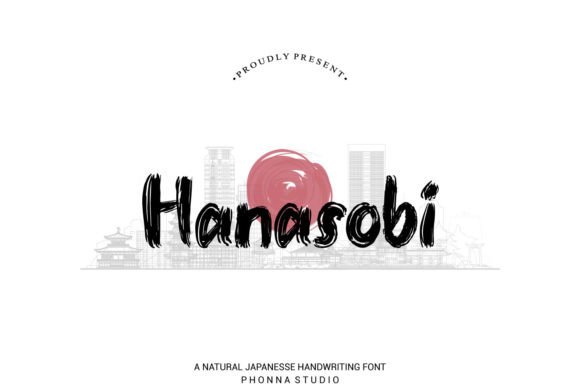 Hanasobi: The Bold Handwritten Font That Elevates Your Design
