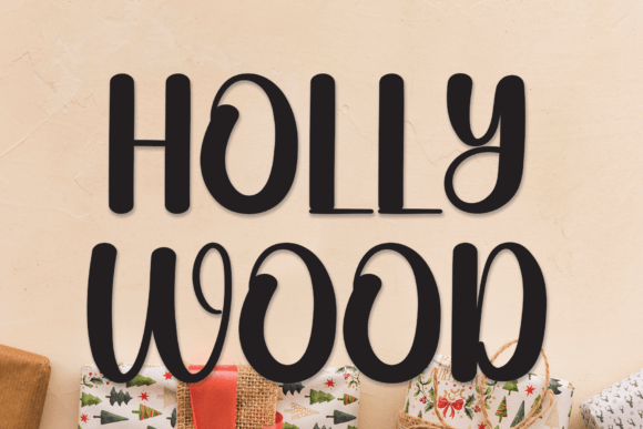 Holly Wood: A Handwritten Font with Heart