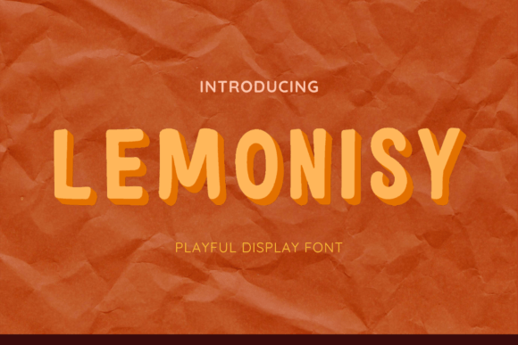 Lemonisy: A Playful Font for Creative Projects