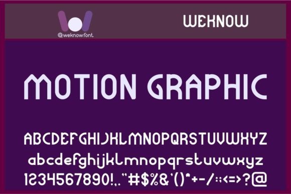 Motion Graphic: A Versatile Sans Serif for Creative Projects