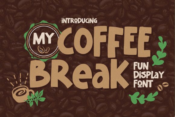 My Coffee Break: A Stylish Font for Creative Expression
