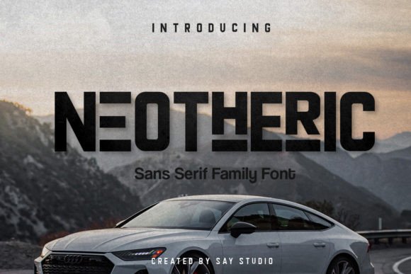 Neotheric: A Bold, Modern Sans Serif