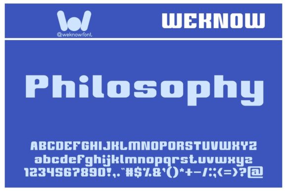 Philosophy: A Bold and Versatile Display Font