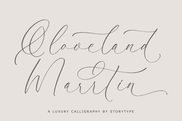 Qloveland Marrtin: A Timeless Script Font for Eye-Catching Designs