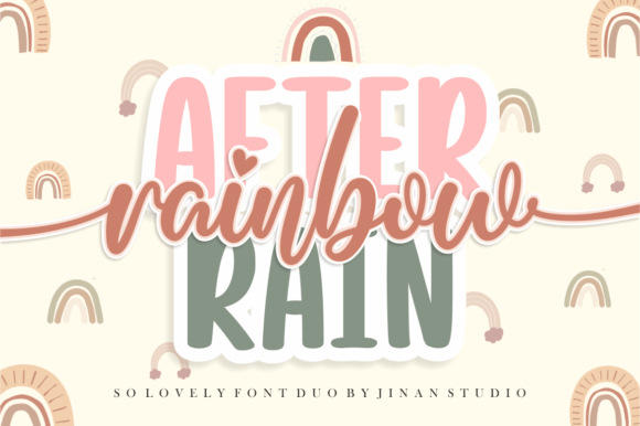 Rainbow After Rain: A Stylish Font for Purposeful Design