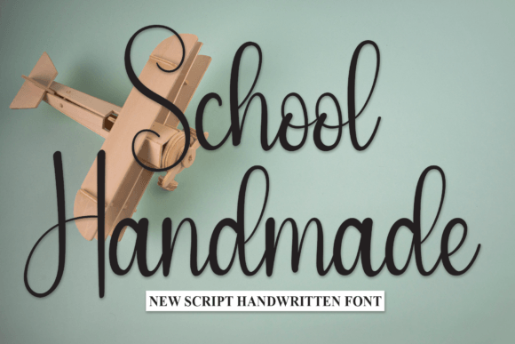 School Handmade: A Sweet and Friendly Font