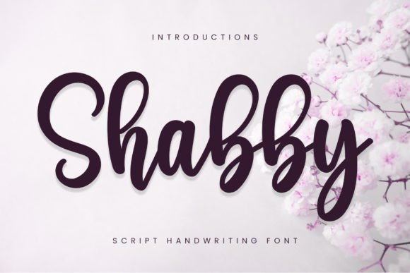Shabby: A Handwritten Font That Brings Joy to Your Designs
