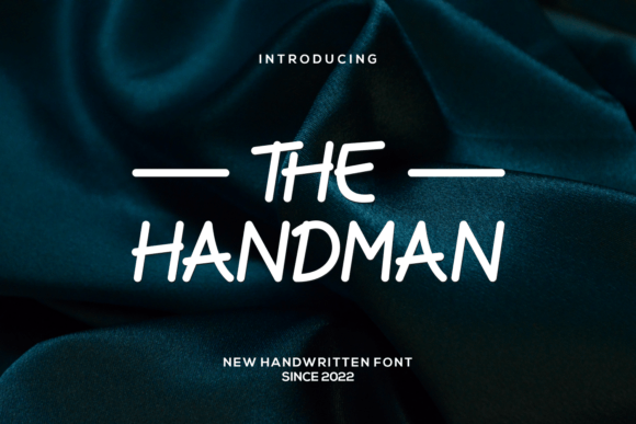 The Handman Font: Bold, Handwritten, and Timeless